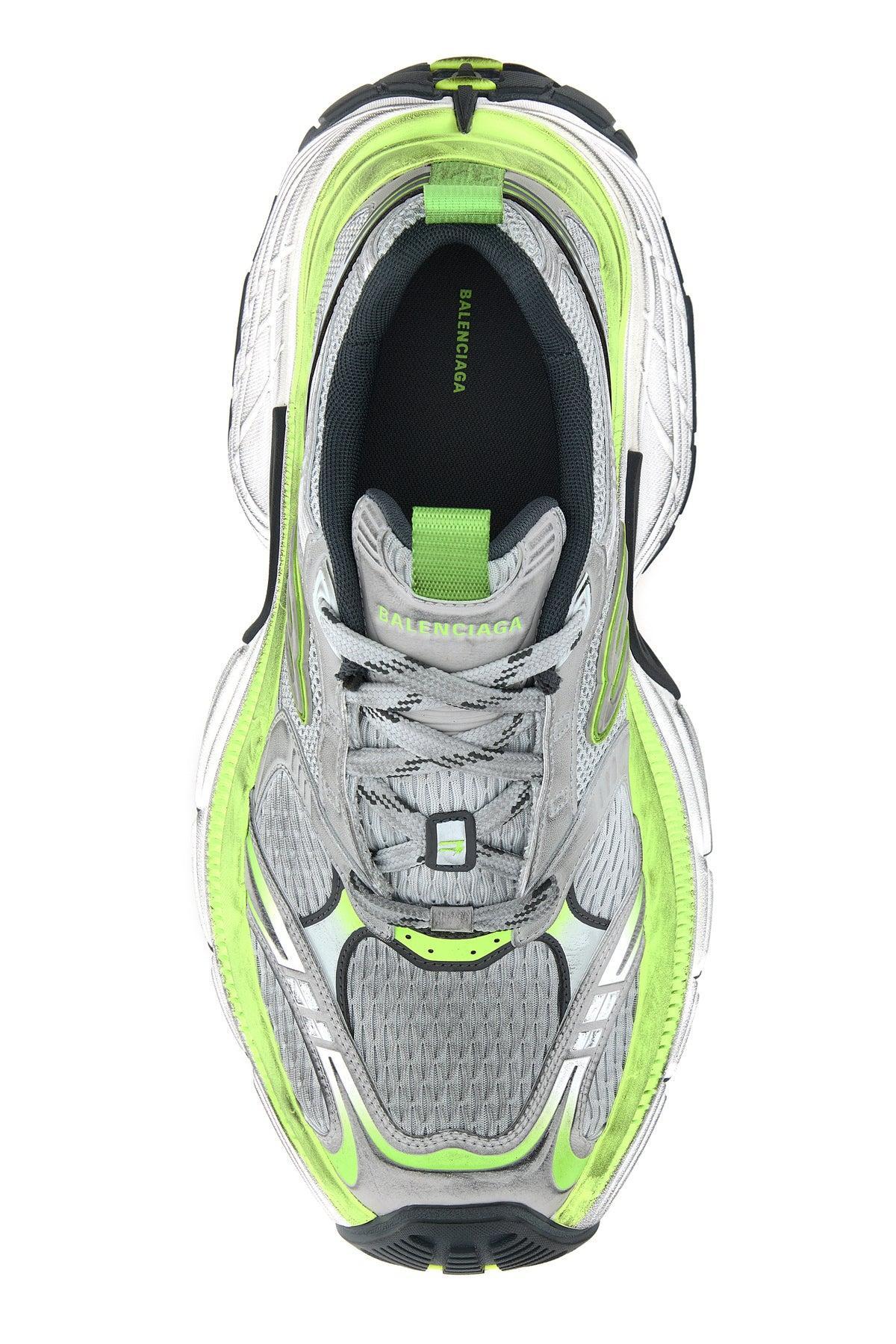 BALENCIAGA Multicolor Mesh And Rubber 6xl Sneakers In Multicolour Product Image