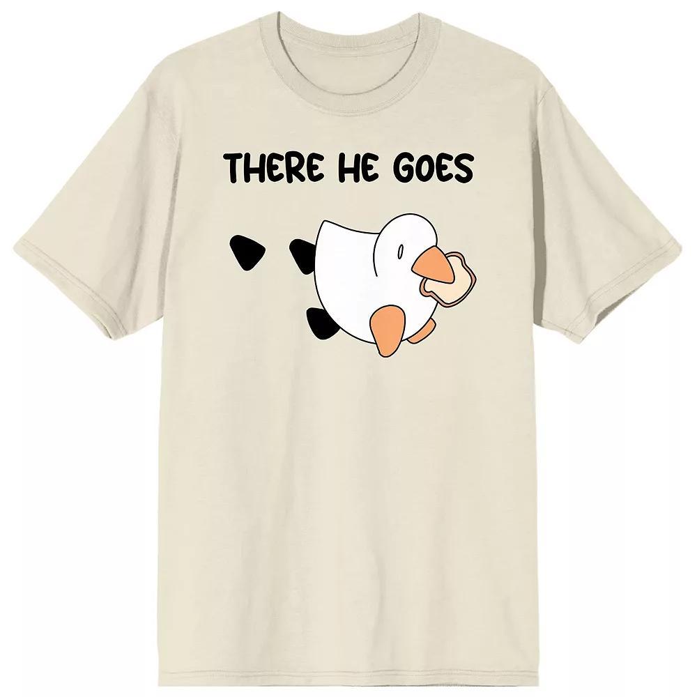 Men's Honk Honk Am Meme Duck Tee, Size: Small, White Product Image