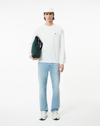 Men's Long Sleeve Cotton T-Shirt Product Image