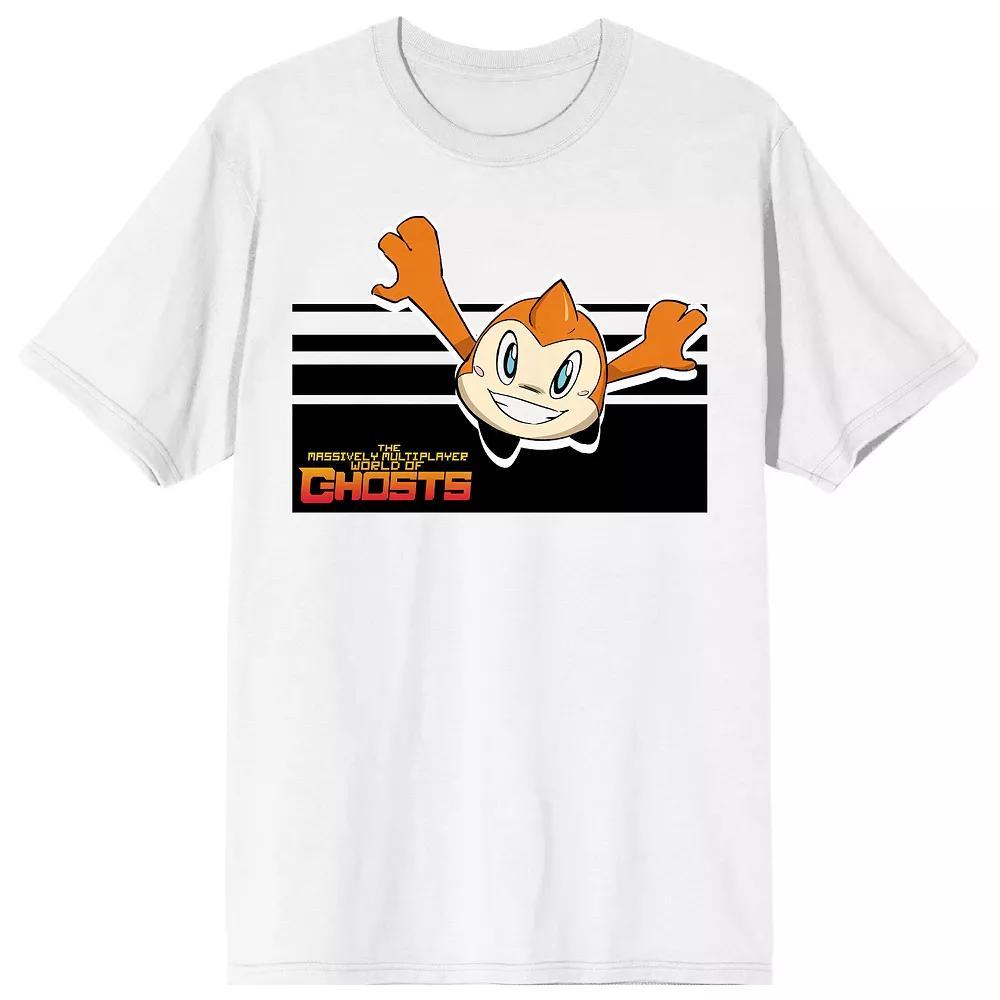 Men's Massively Multiplayer World Logo Short Sleeve Graphic T-Shirt, Size: Large, White Product Image