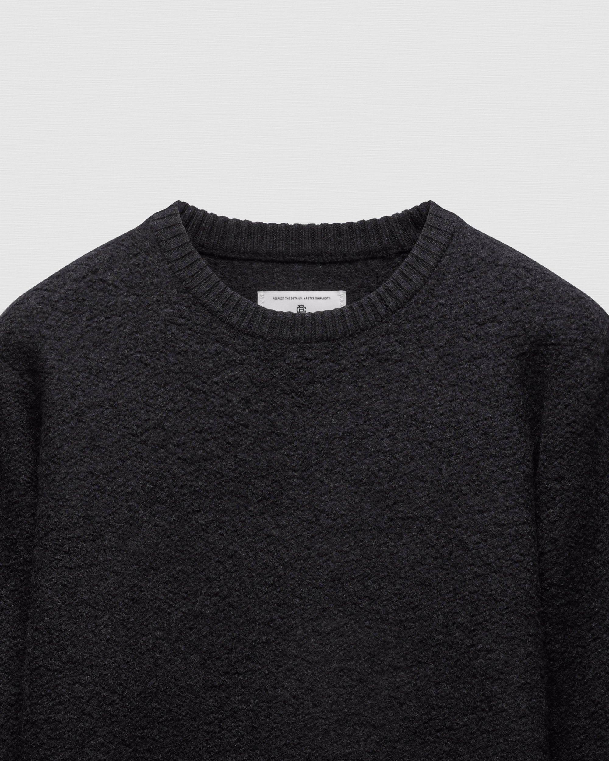 Textured Boucle Turf Crewneck Male Product Image
