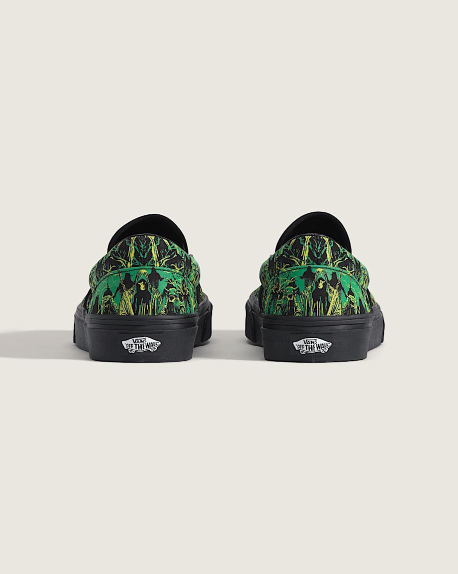 Classic Slip-On Halloween Shoe in Black| Vans US Product Image