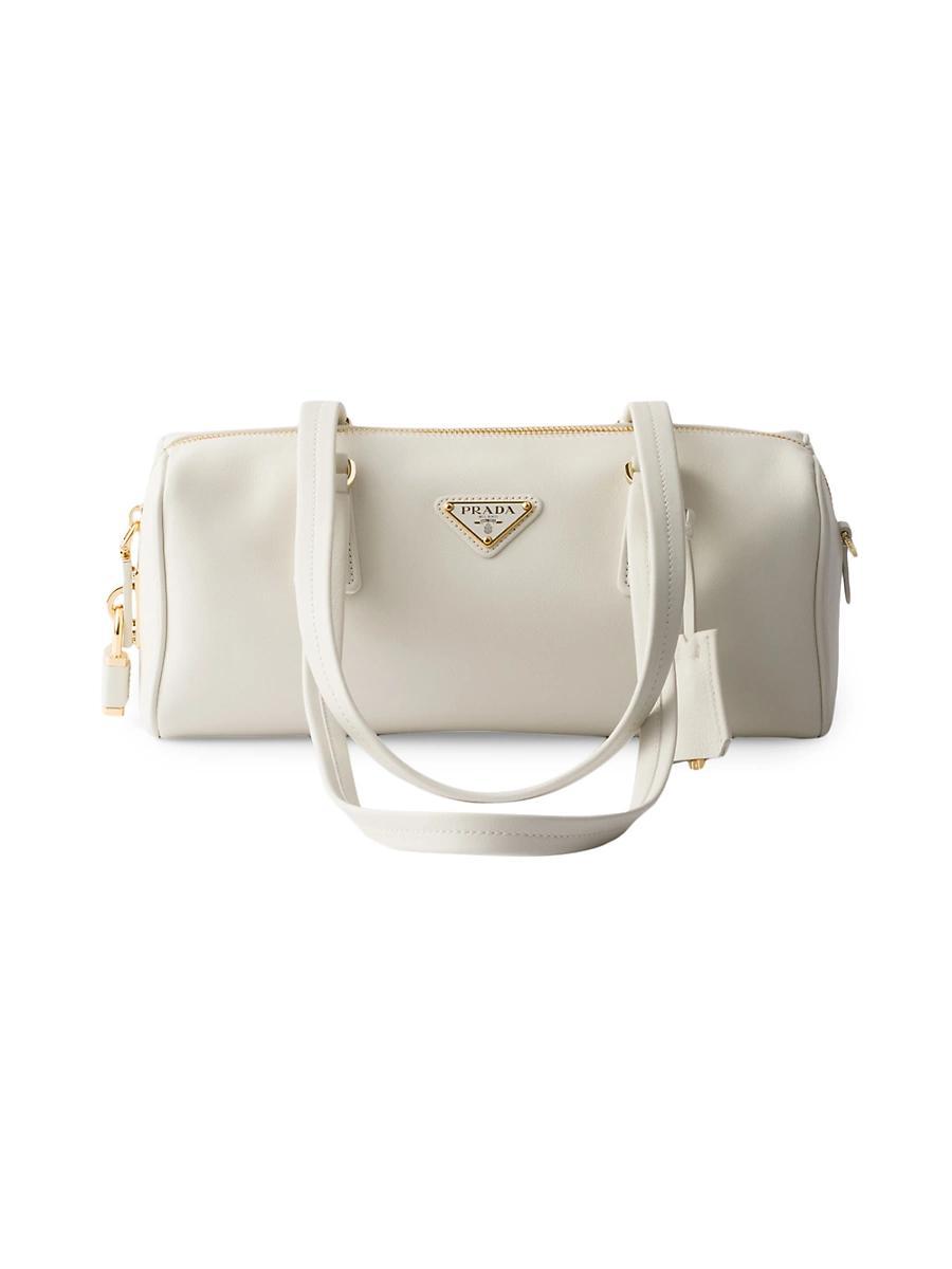 Womens Medium Leather Top-Handle Bag Product Image