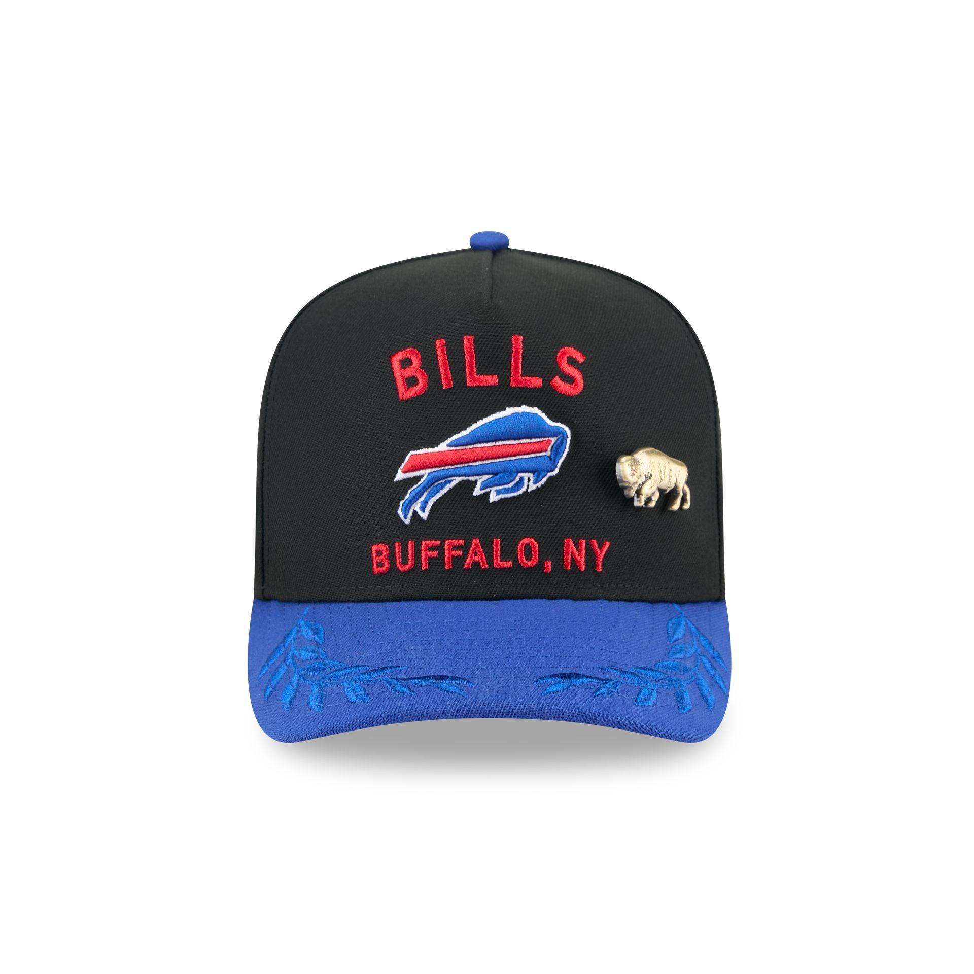 Buffalo Bills 2025 Draft Black 59FIFTY A-Frame Fitted Hat Male Product Image