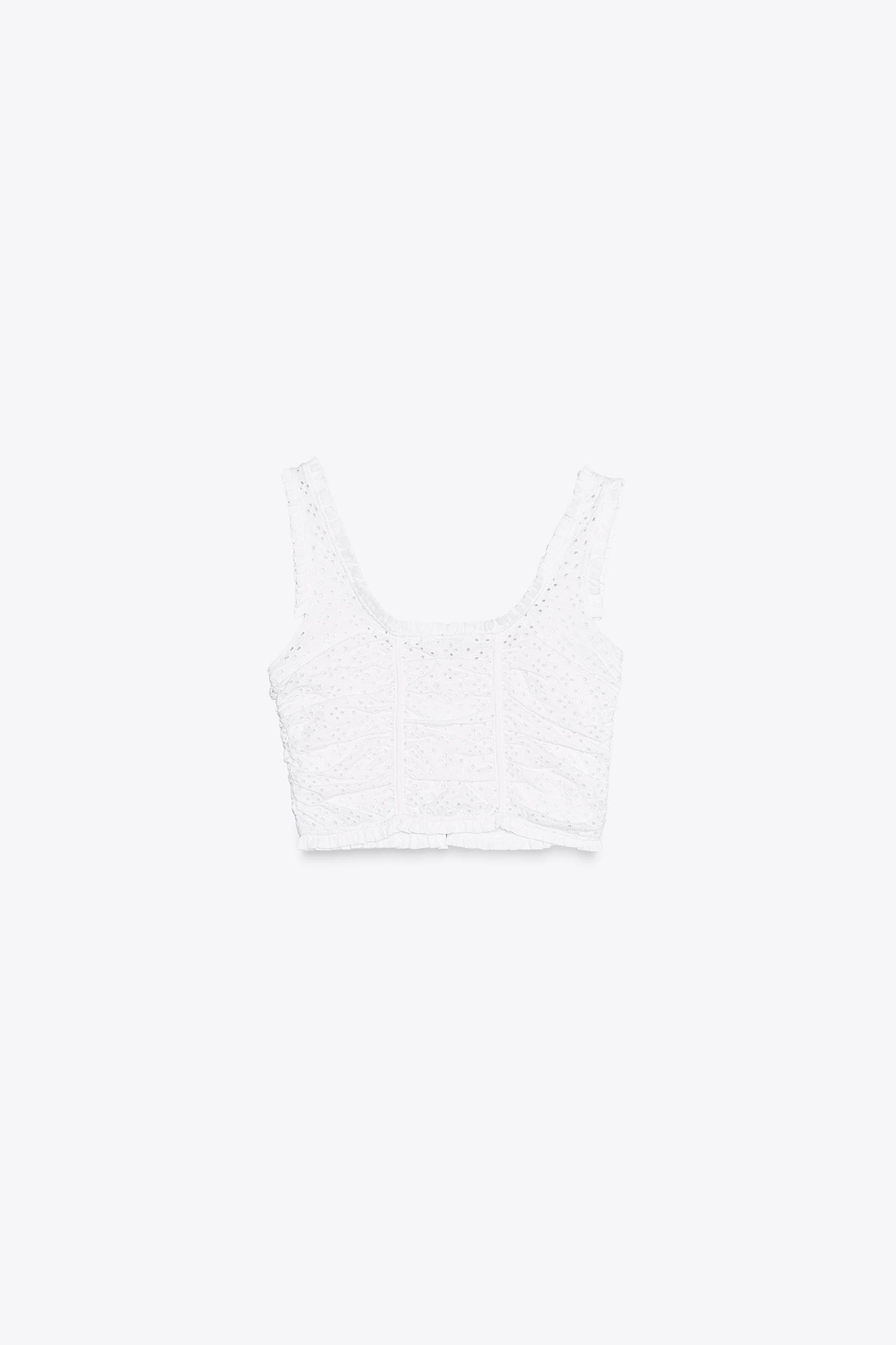 OPENWORK EMBROIDERED TOP Product Image