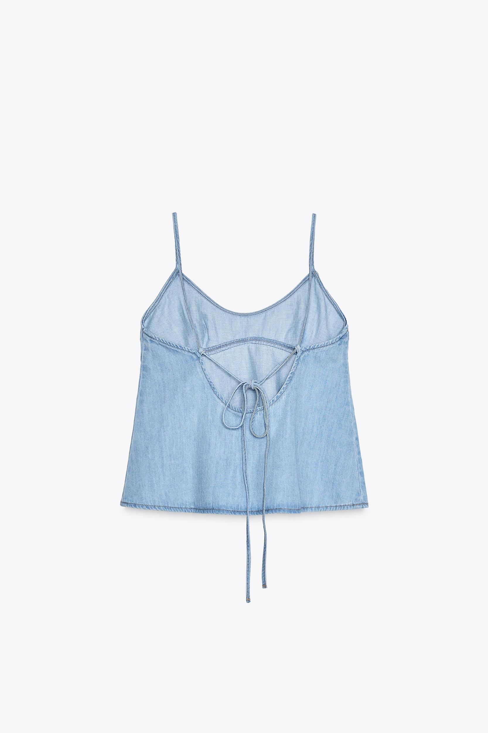 TRF DENIM TOP Product Image