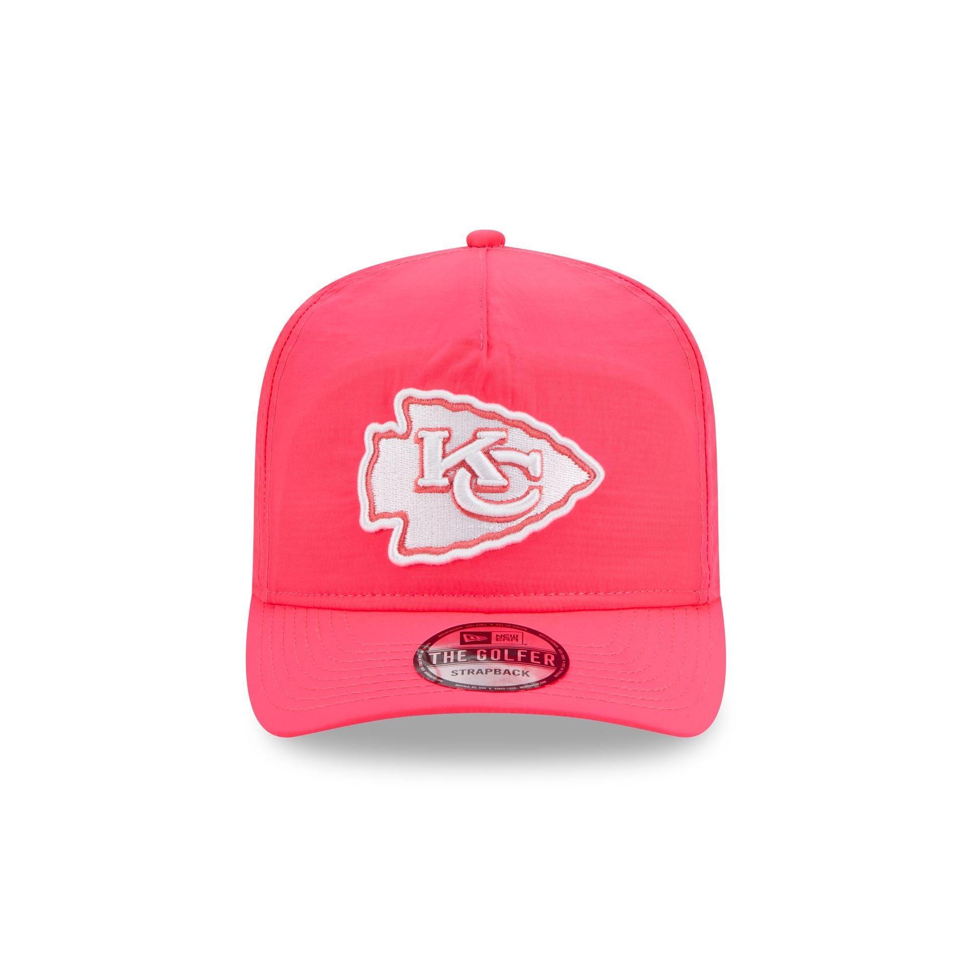 Kansas City Chiefs Everyday Nylon Pink Golfer Hat Male Product Image