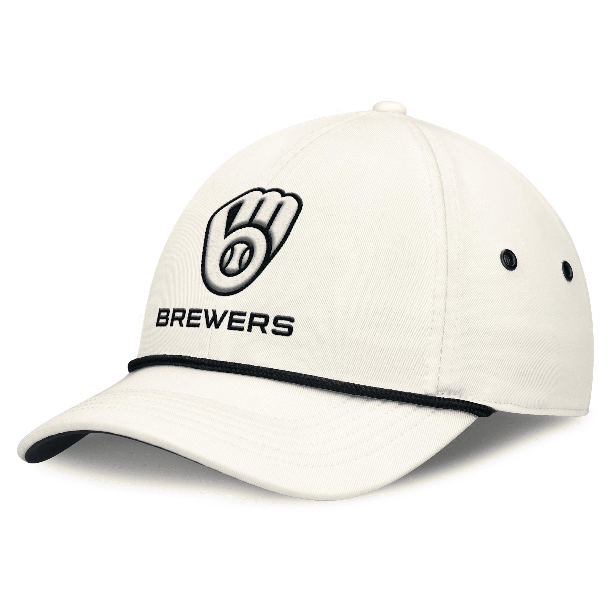 Milwaukee Brewers Club Men's Nike MLB Adjustable Hat Product Image
