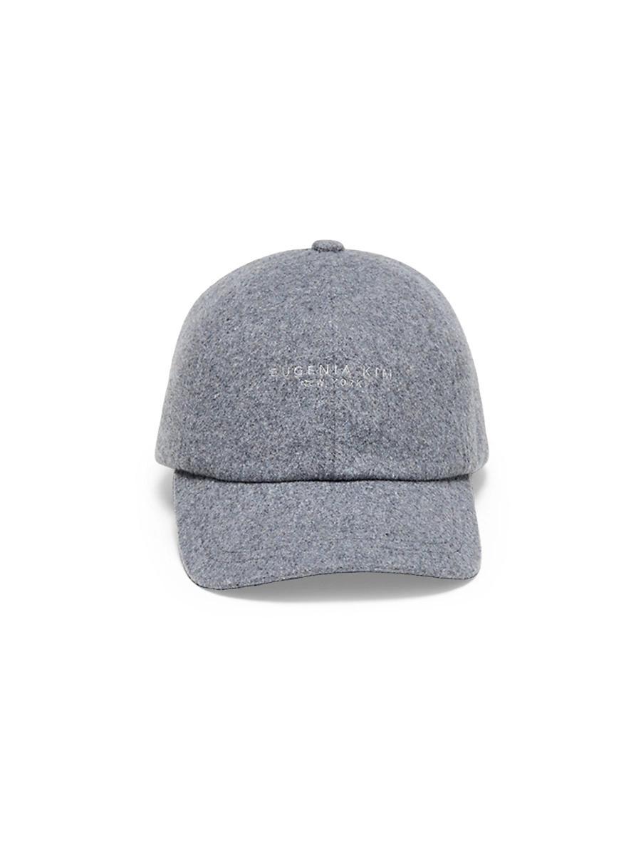 Womens Lo Logo-Embroidered Baseball Cap Product Image