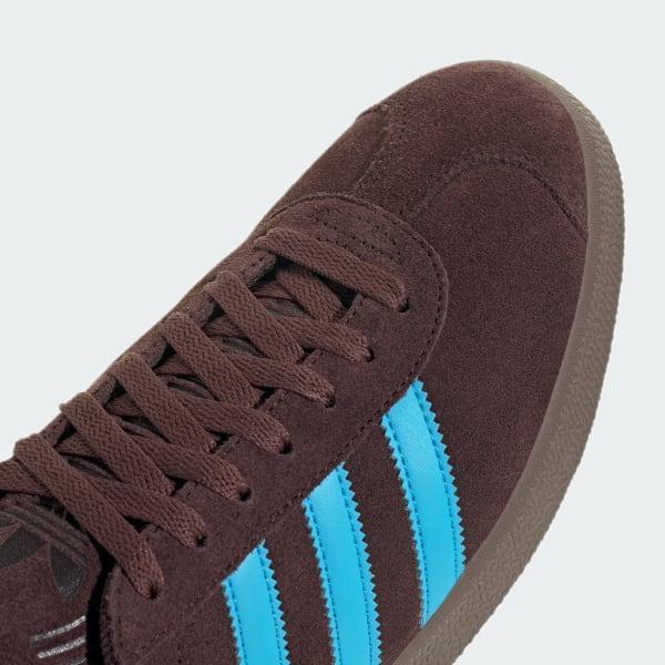 Mens adidas Gazelle Athletic Shoe - Black / Court Green / Gum Product Image