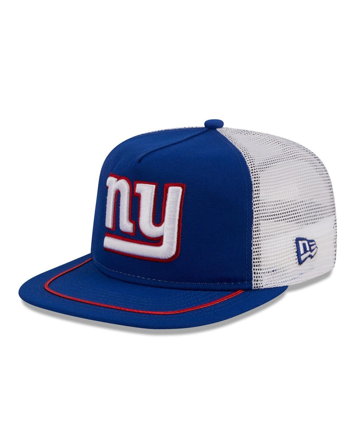Men's New Era Royal/White Los Angeles Rams Original Classic Golfer Adjustable Hat, Blue Product Image
