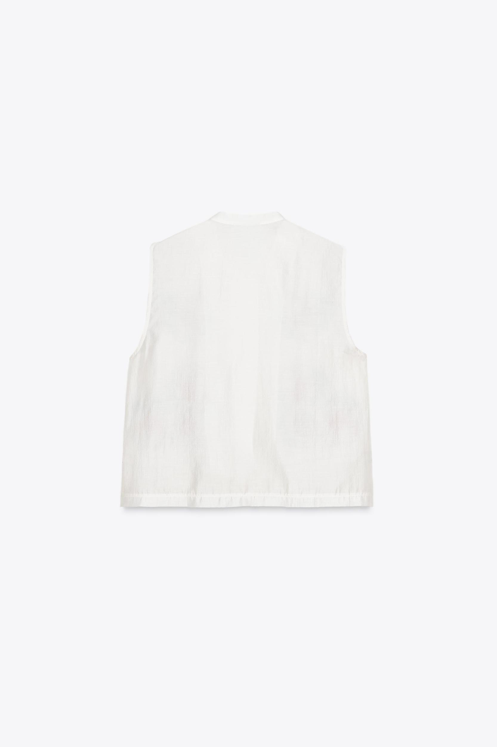 FLORAL EMBROIDERED TOP Product Image