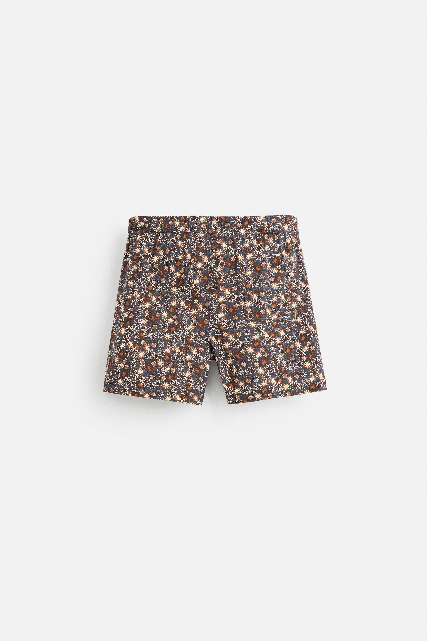 REGULAR FLORAL PRINT SWIMSUIT Product Image