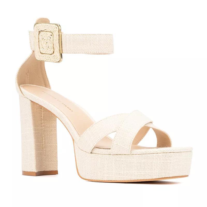 Fashion to Figure Layla Womens Wide Width Dress Sandals Product Image