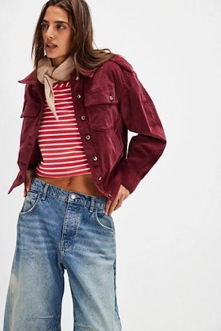 We The Free Officer Velvet Jacket Product Image