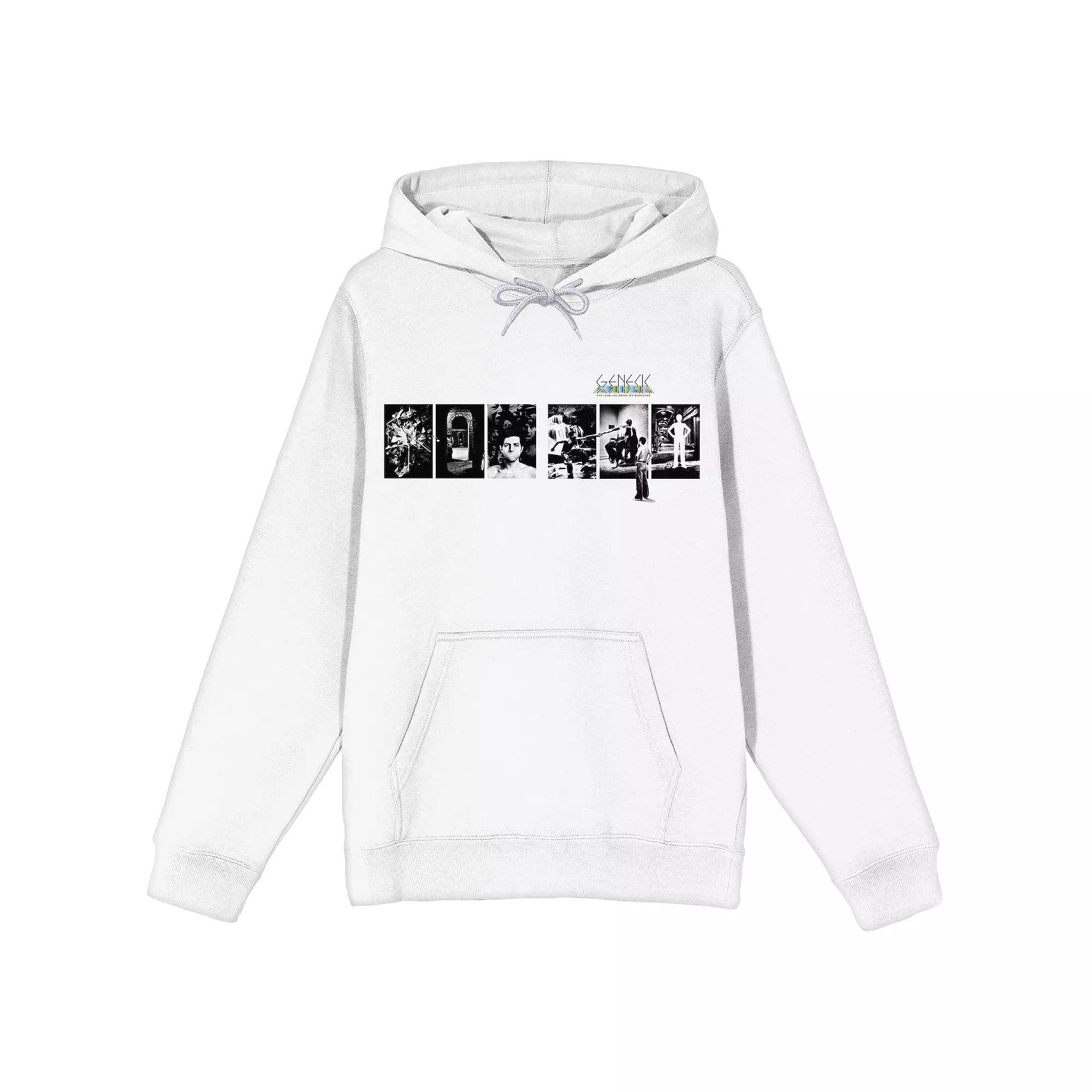 Men's Genesis The Lamb Lies Down Graphic Hoodie, Size: XXL, White Product Image