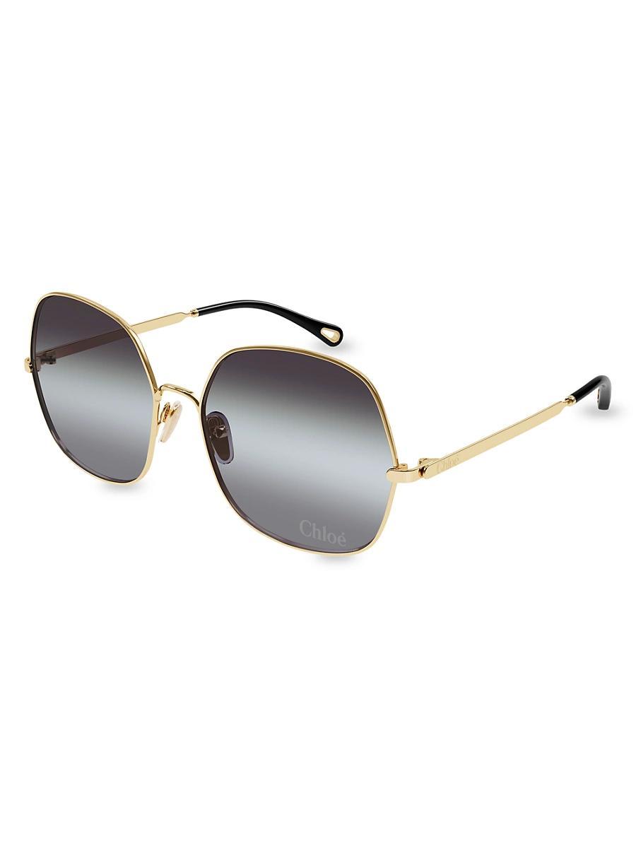 Womens Aly 60MM Square Sunglasses Product Image