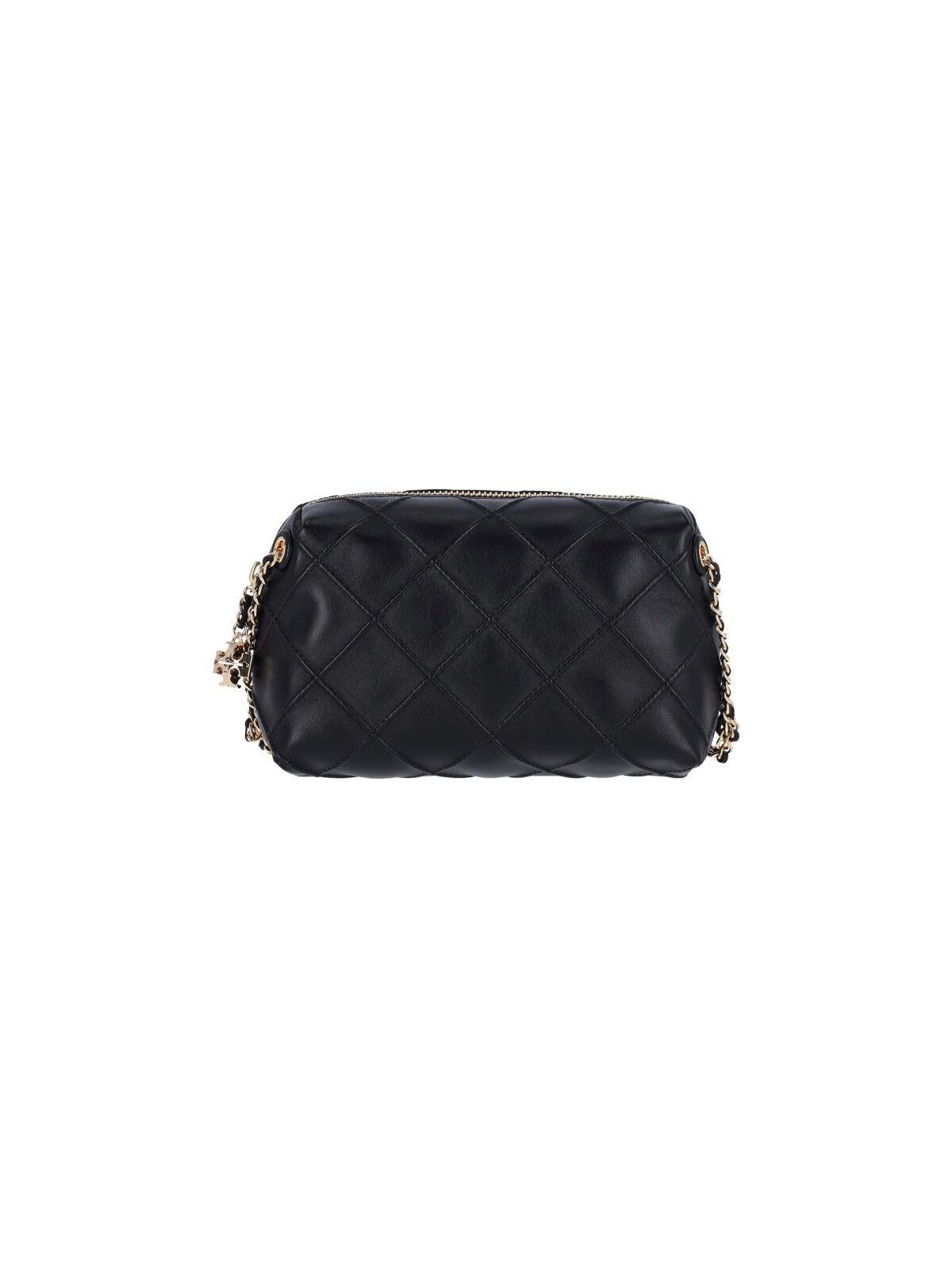 TORY BURCH Fleming Small Crossbody Bag Crossbody Bags Black Product Image