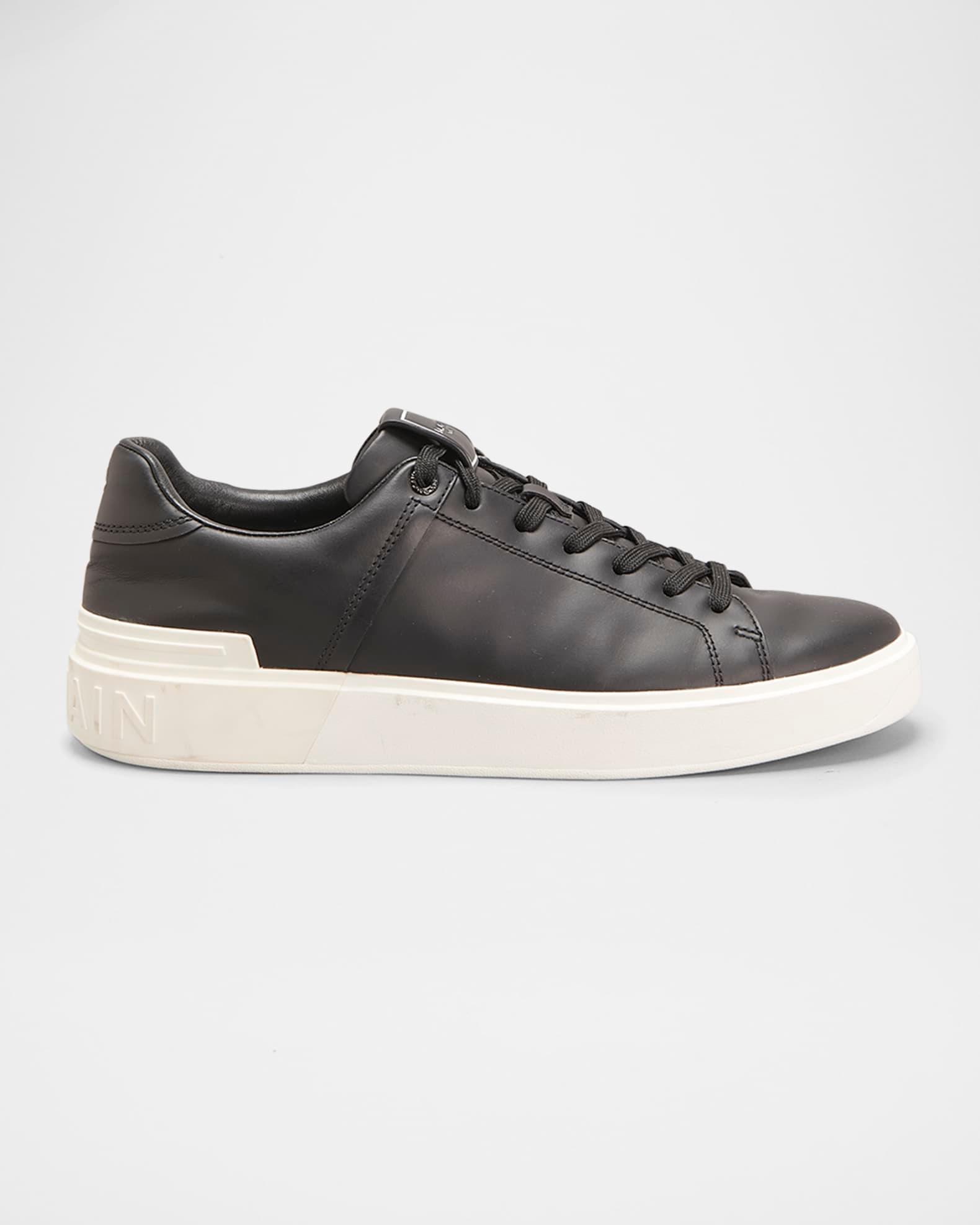 Men's B-Court Leather Low-Top Sneakers Product Image