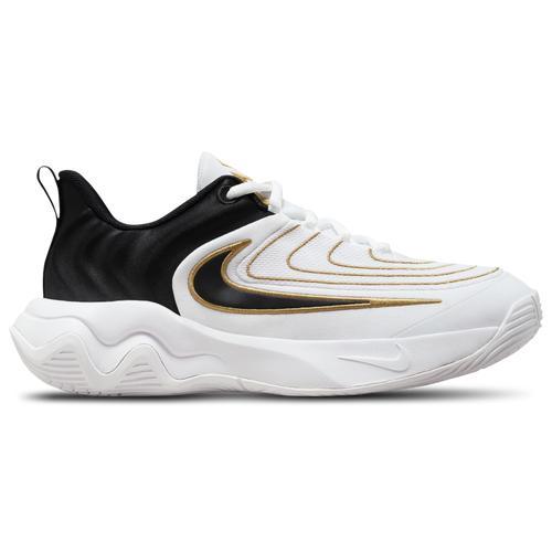 Nike Giannis Immortality 4 Kids Basketball Shoes, Boy's, Size: 2, Grey Gold Product Image