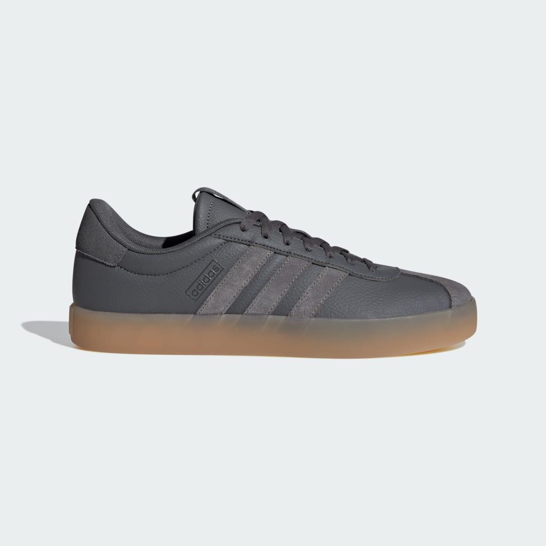 adidas VL Court 3.0 Shoes Dark Green M 7.5 / W 8.5 Mens Product Image