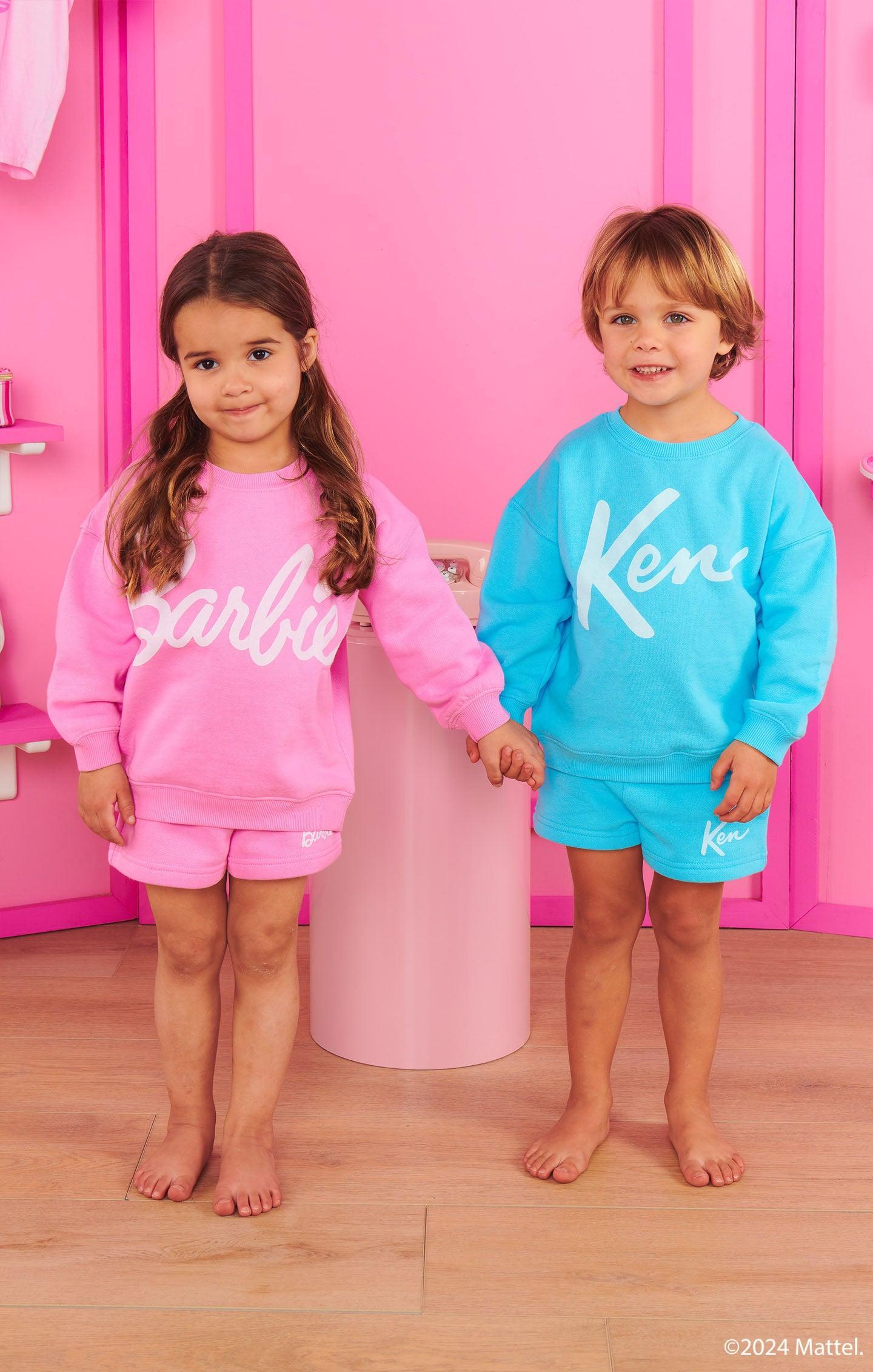 Playdate Sweat Shorts ~ Lil Ken Graphic Kids Product Image