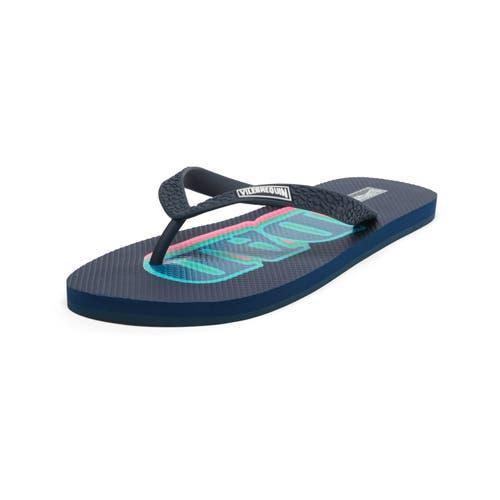 Vilebrequin Men's Dad and Son Flip Flops in Bleu Marine at Nordstrom, Size 8 Product Image