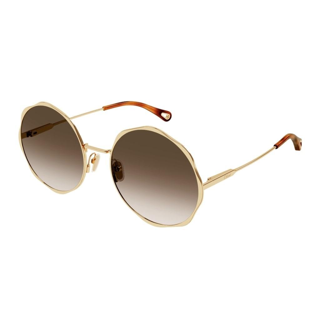 CHLOÉ Ch0184s002 Sunglasses In Oro Product Image