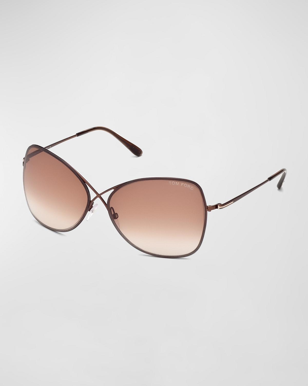 Tom Ford Colette Round Sunglasses, 60mm Product Image