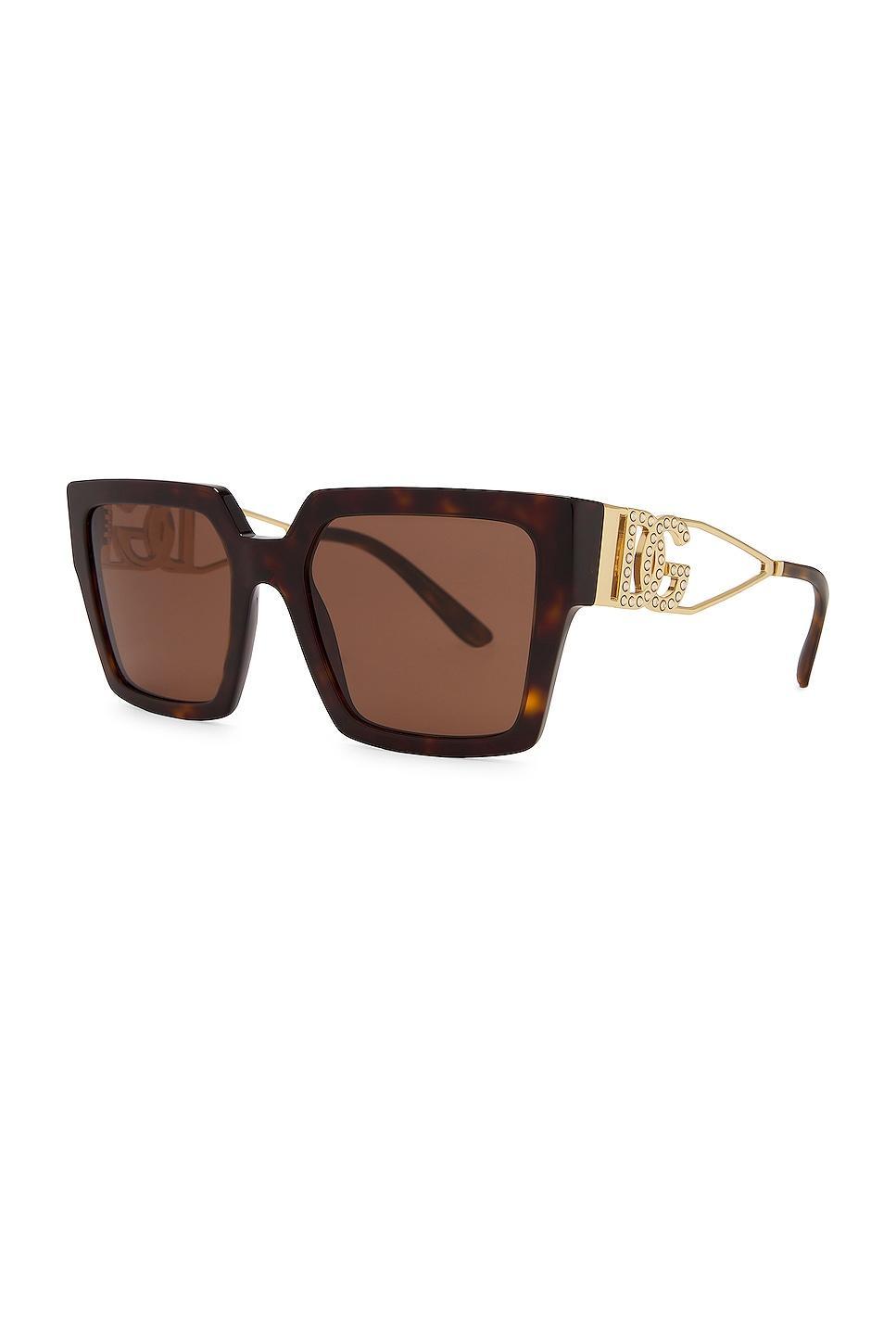 Dolce & Gabbana DG4446B Square Sunglasses, 53mm Product Image