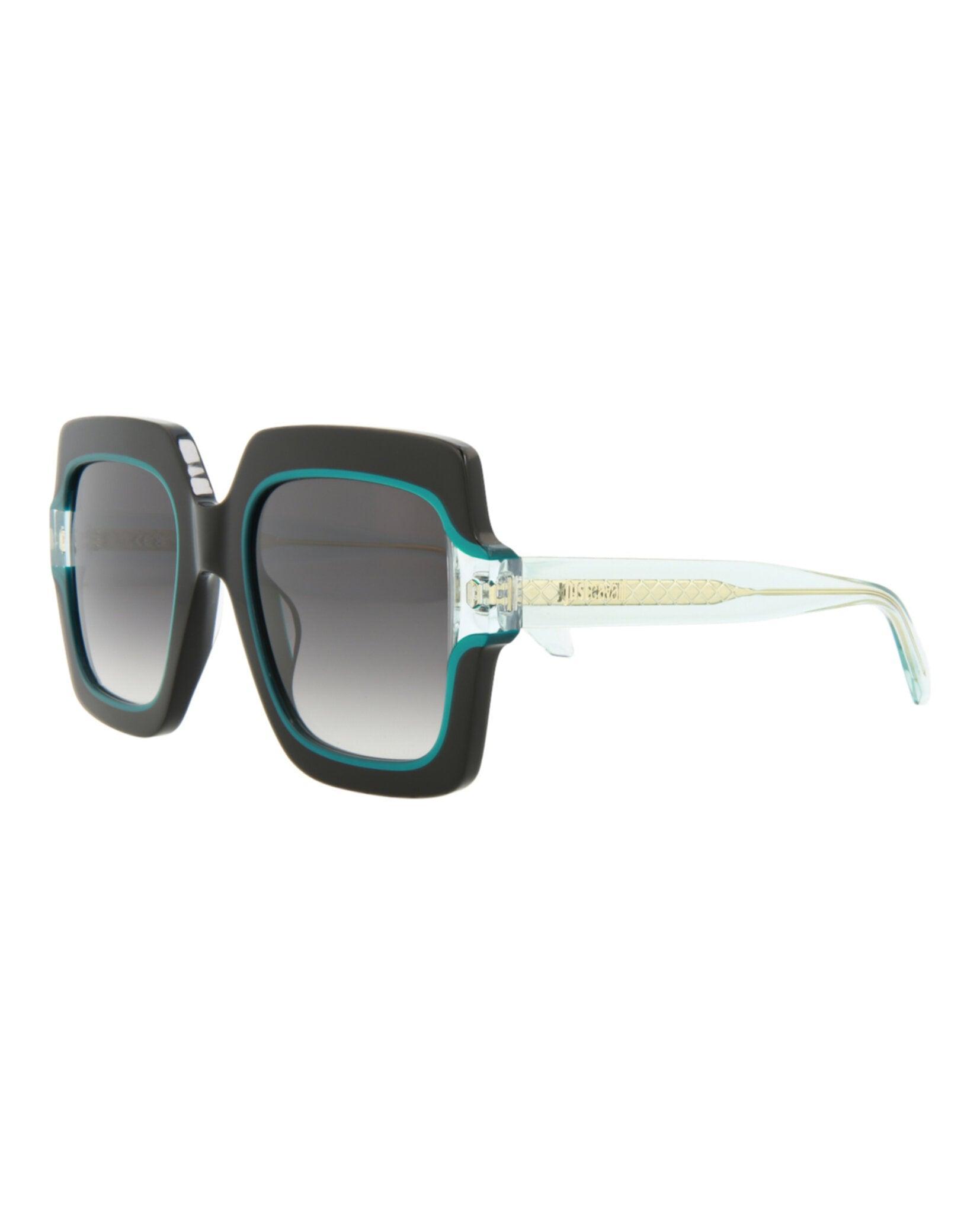 Just Cavalli Square-Frame Acetate Sunglasses Female Product Image