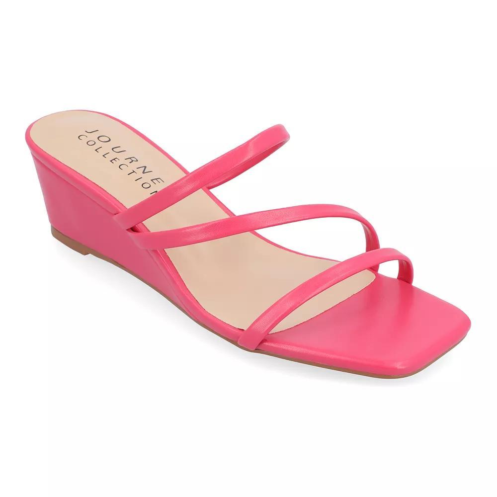Journee Takarah Womens Wedge Sandals Product Image