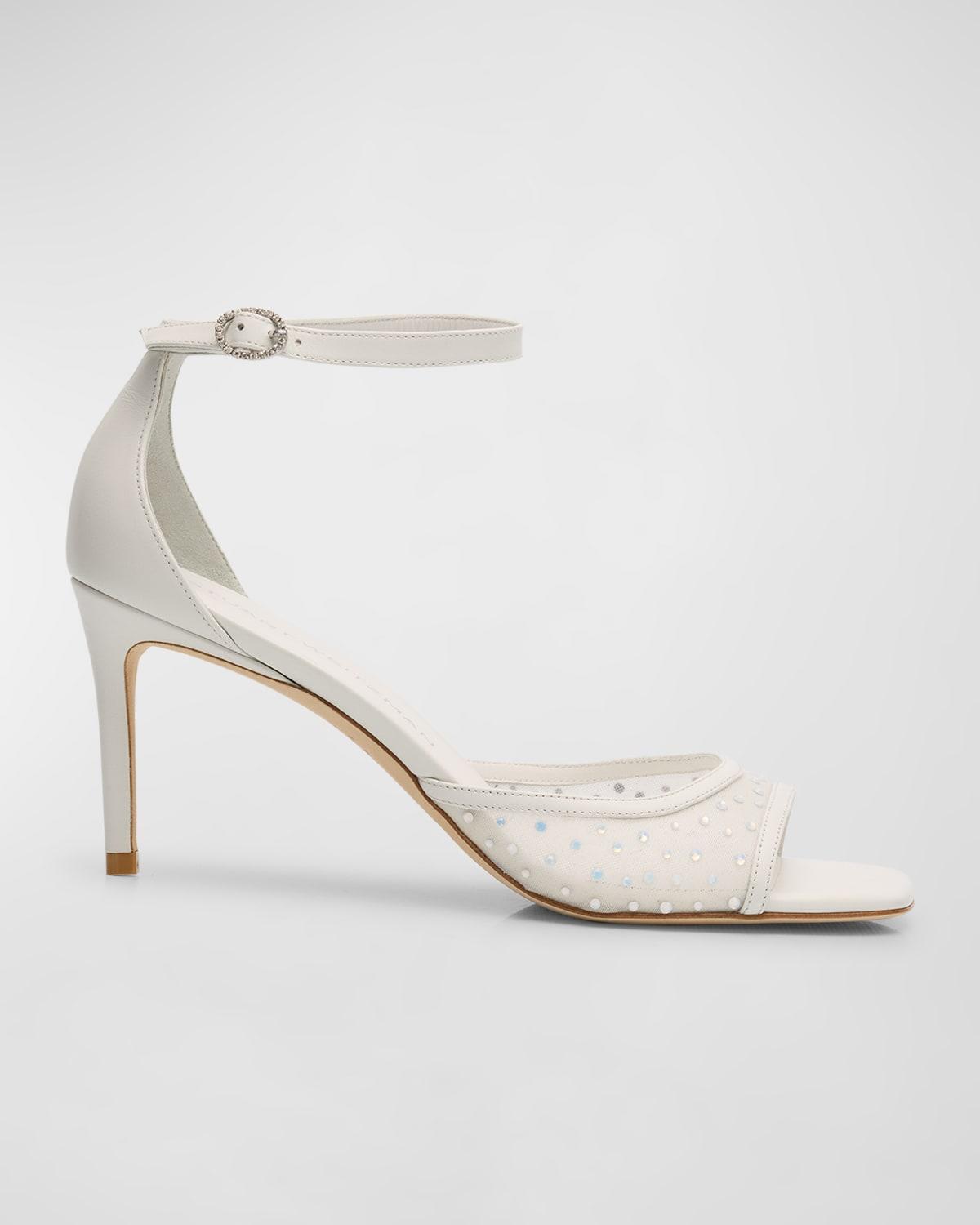 Stuart Weitzman Womens Nudistia 75 Embellished Sandals Product Image