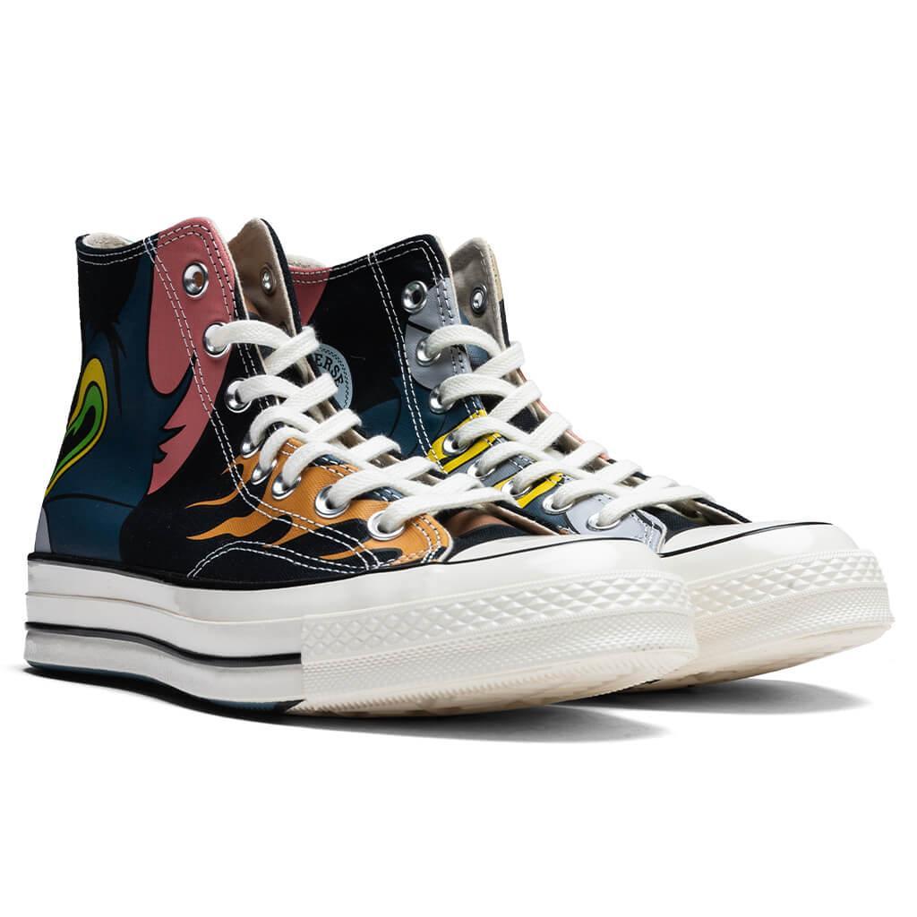 Converse x Tom and Jerry Chuck 70 Hi - Black/Multi Male Product Image