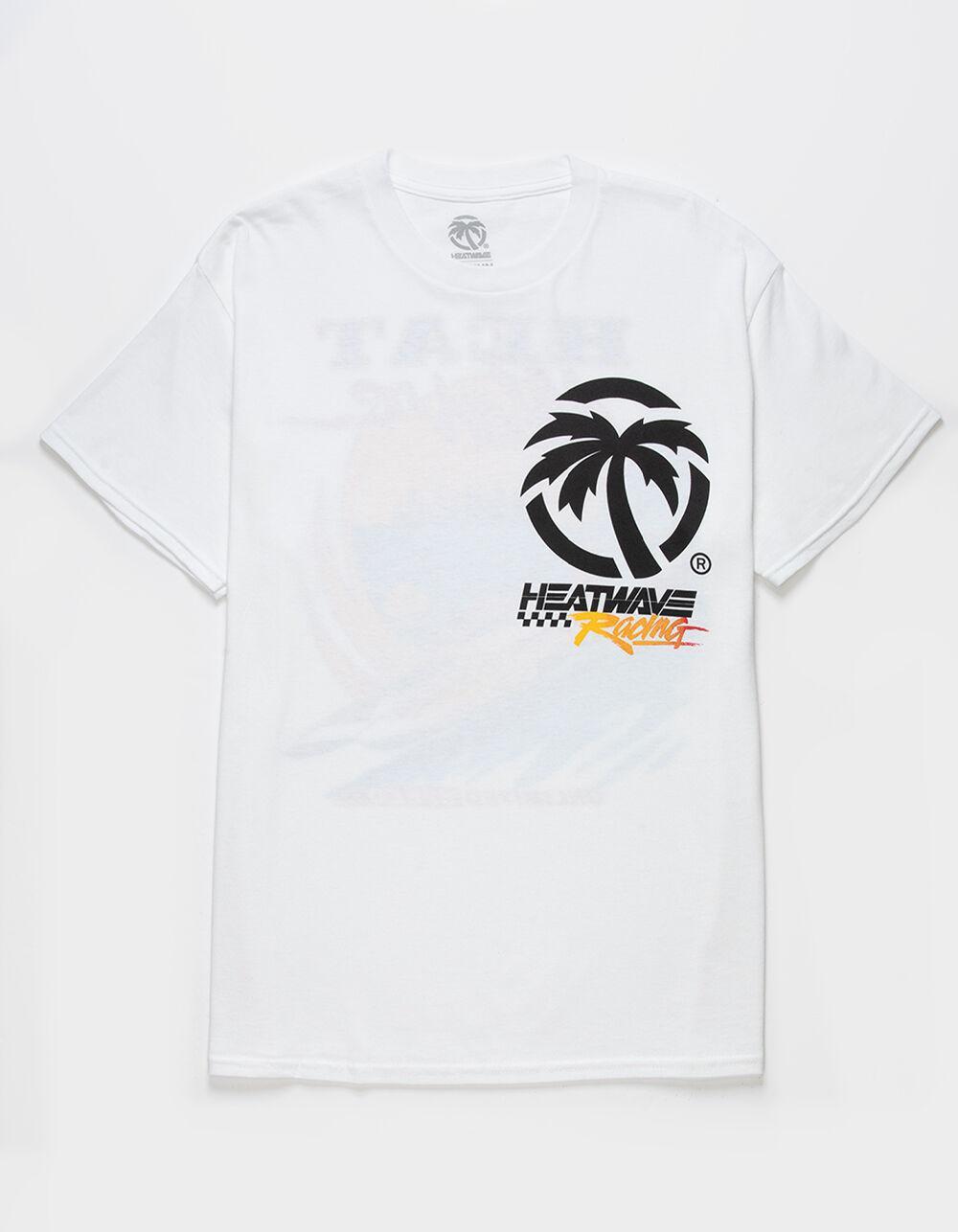 HEAT WAVE VISUAL Speed Mens Tee - WHITE Product Image