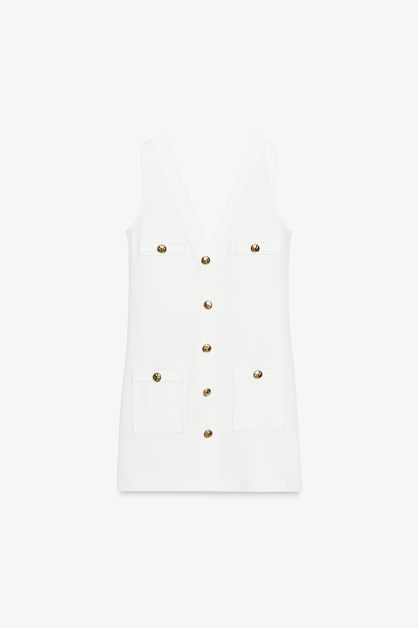 TWILL POCKET DRESS Product Image