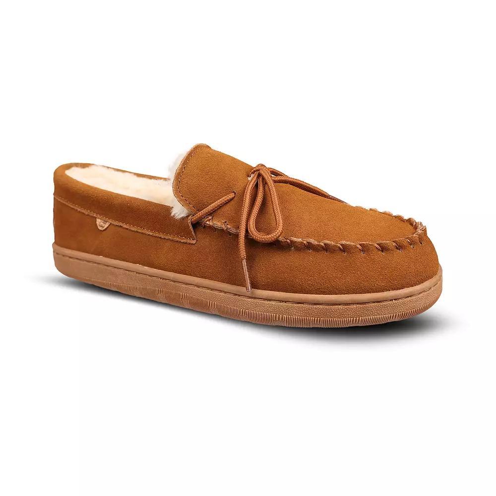Mykos Theo Moc Men's Slippers, Size: 12, Brown Product Image