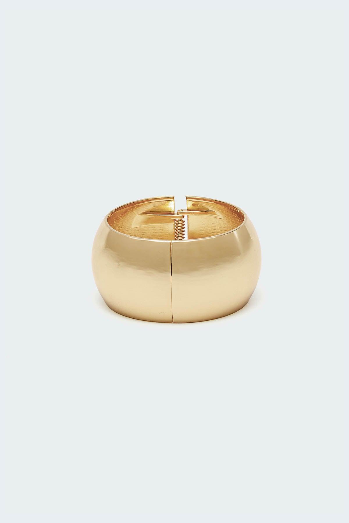Curved Chunky Cuff Bracelet Product Image