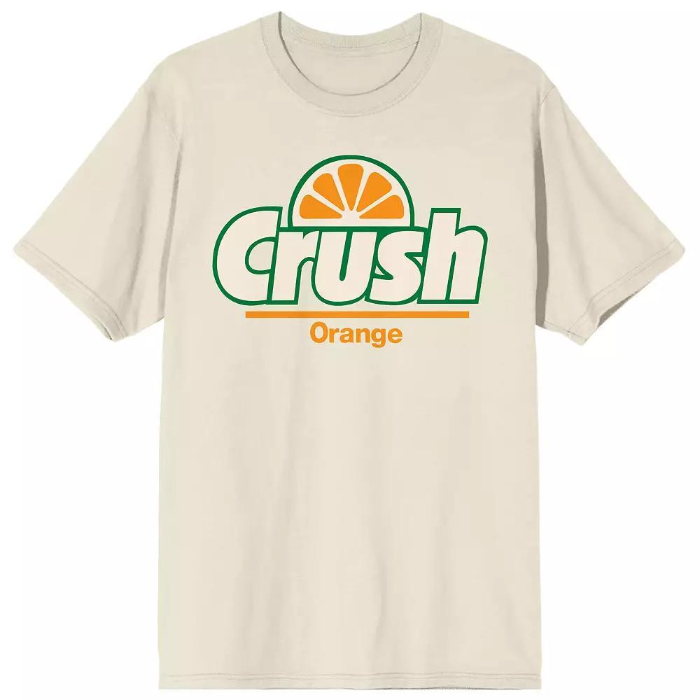 Men's Orange Crush Classic Logo Graphic Tee, Size: Large, Beige Khaki Product Image