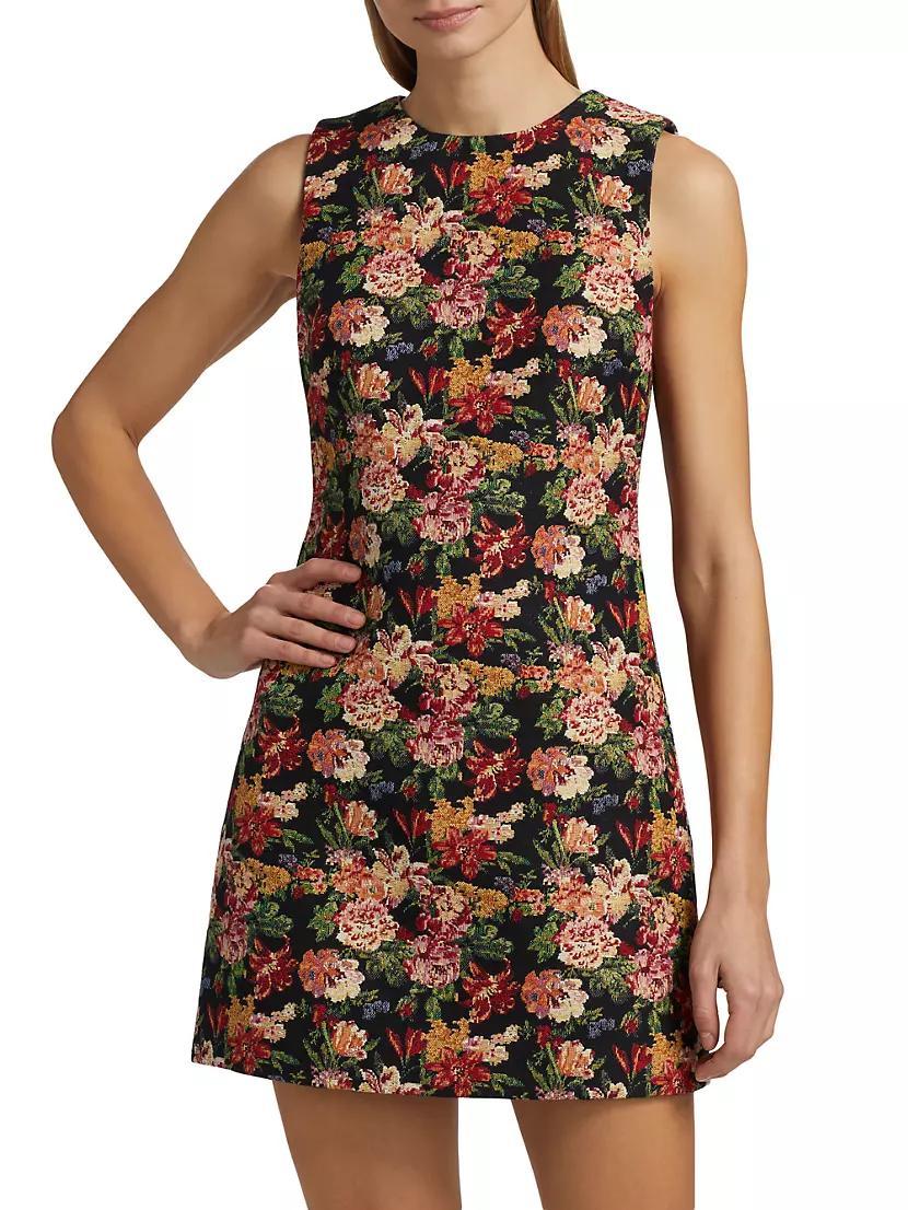 Coley Floral Slim-Fit Minidress Product Image