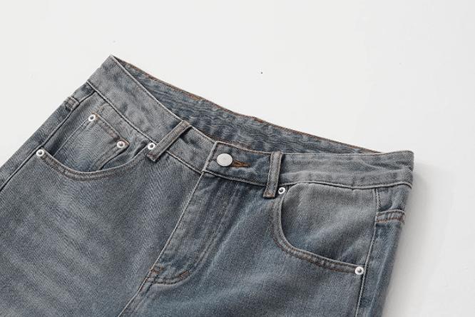 RT No. 11162 LIGHT BLUE STRAIGHT DENIM JEANS Product Image