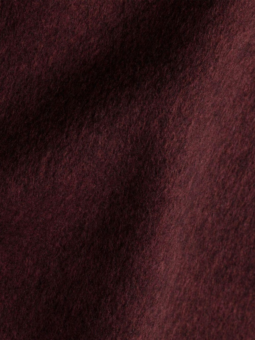 triangle-logo fringed scarf Product Image