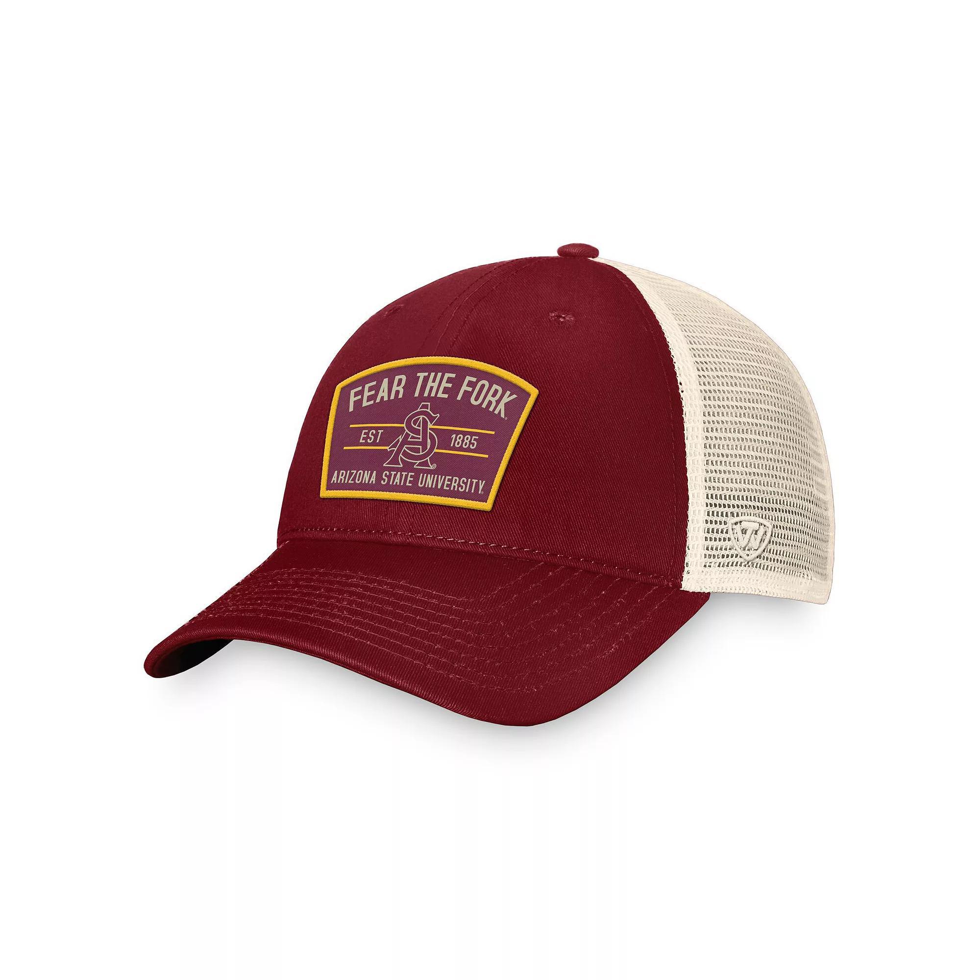 Womens Top of the World /White UCLA Bruins Charm Trucker Adjustable Hat Product Image