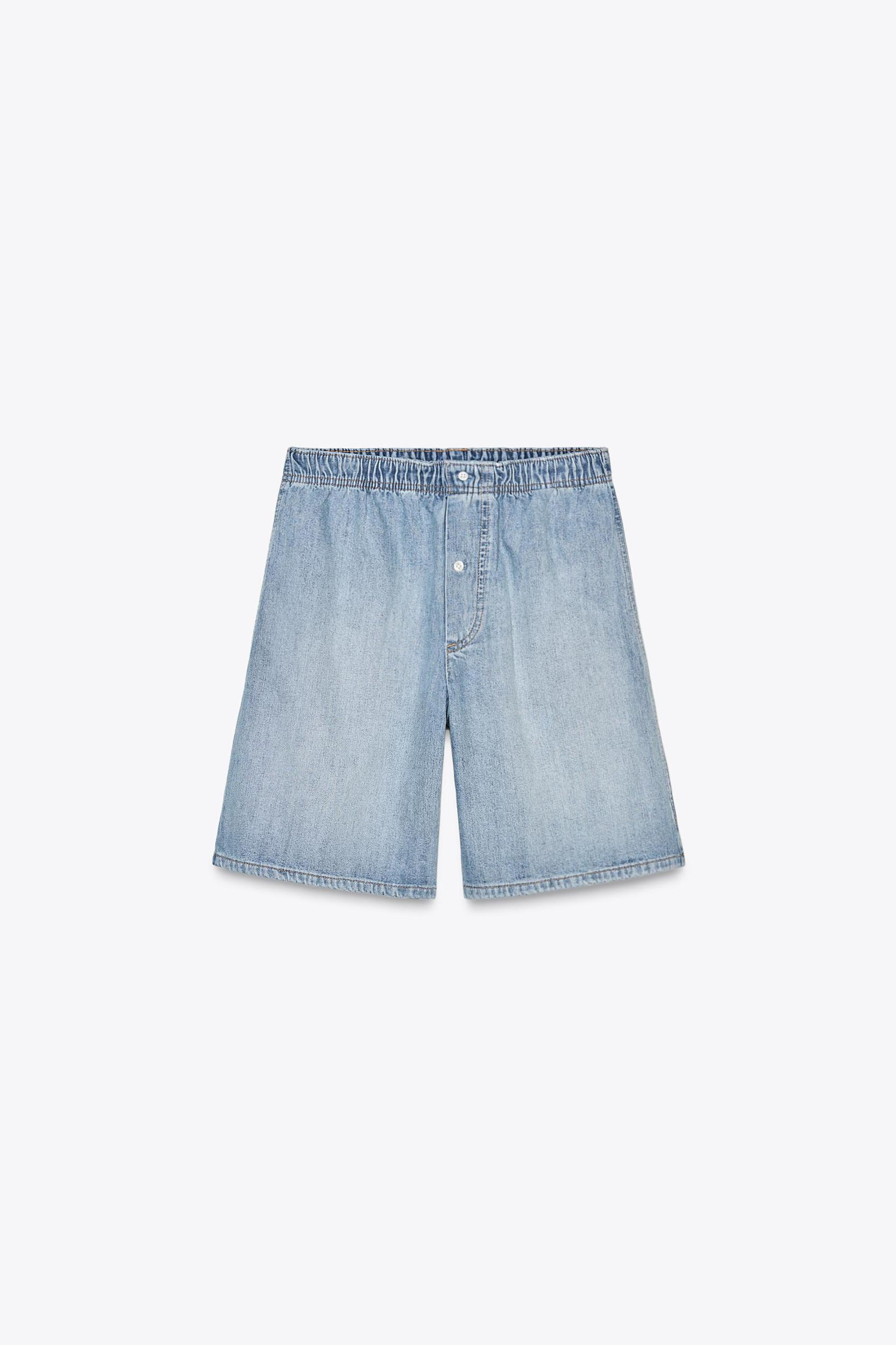 TRF DENIM BOXER SHORTS Product Image