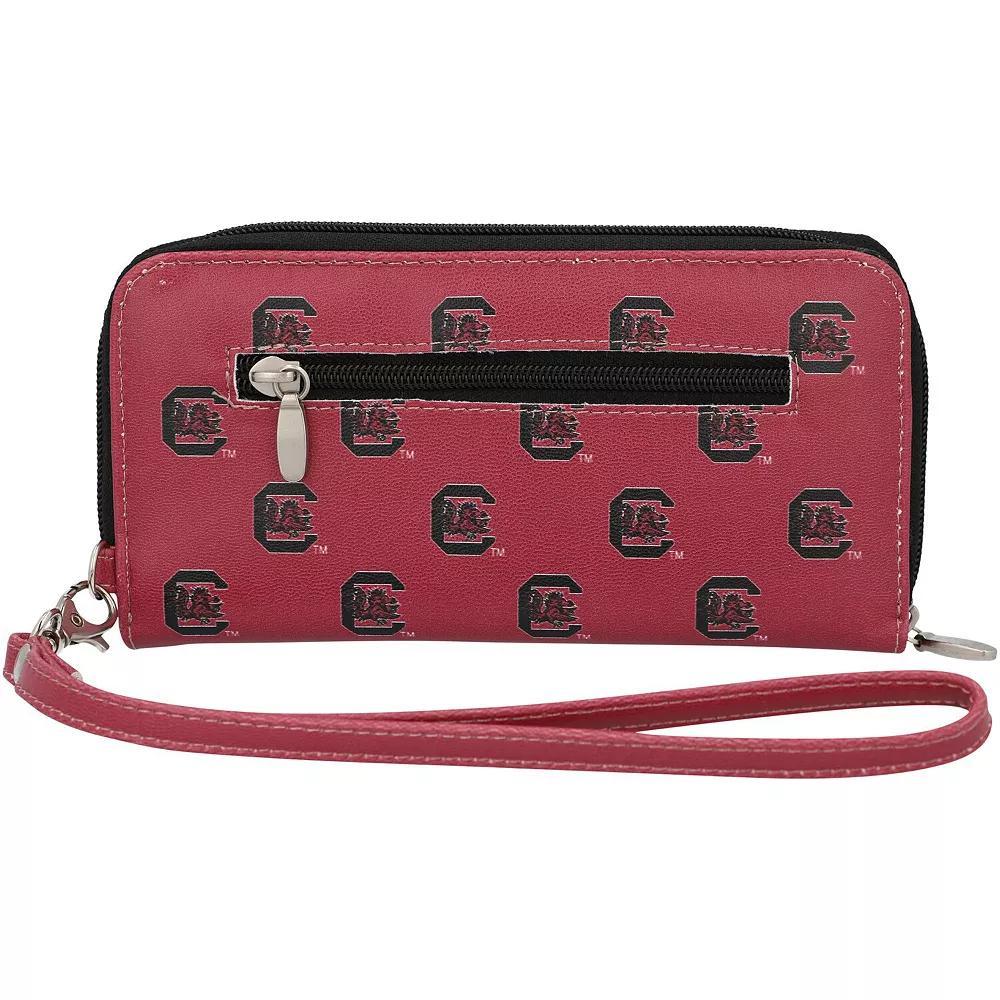 Women's South Carolina Gamecocks Zip-Around Wristlet Wallet, Red Product Image