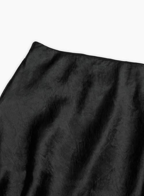 slip satin mini skirt Product Image