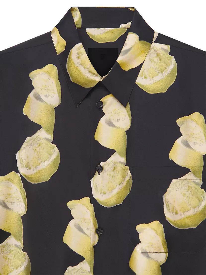 Hawaiian Shirt in Printed Silk Product Image