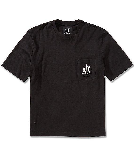 Armani Exchange Icon Pocket Logo Short Sleeve T-Shirt Product Image