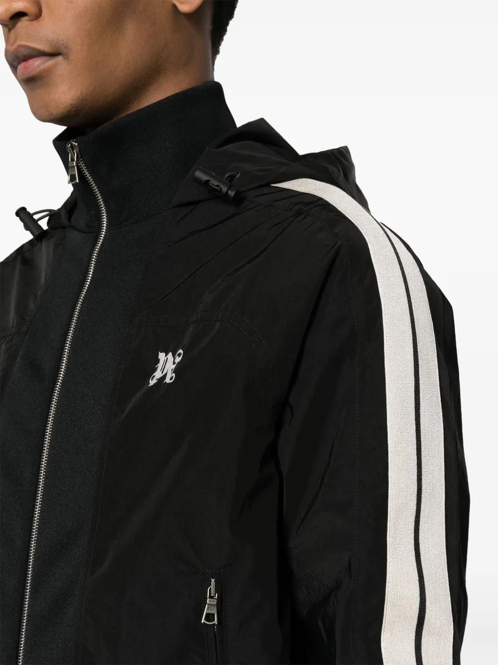 monogram-embroidered track jacket Product Image
