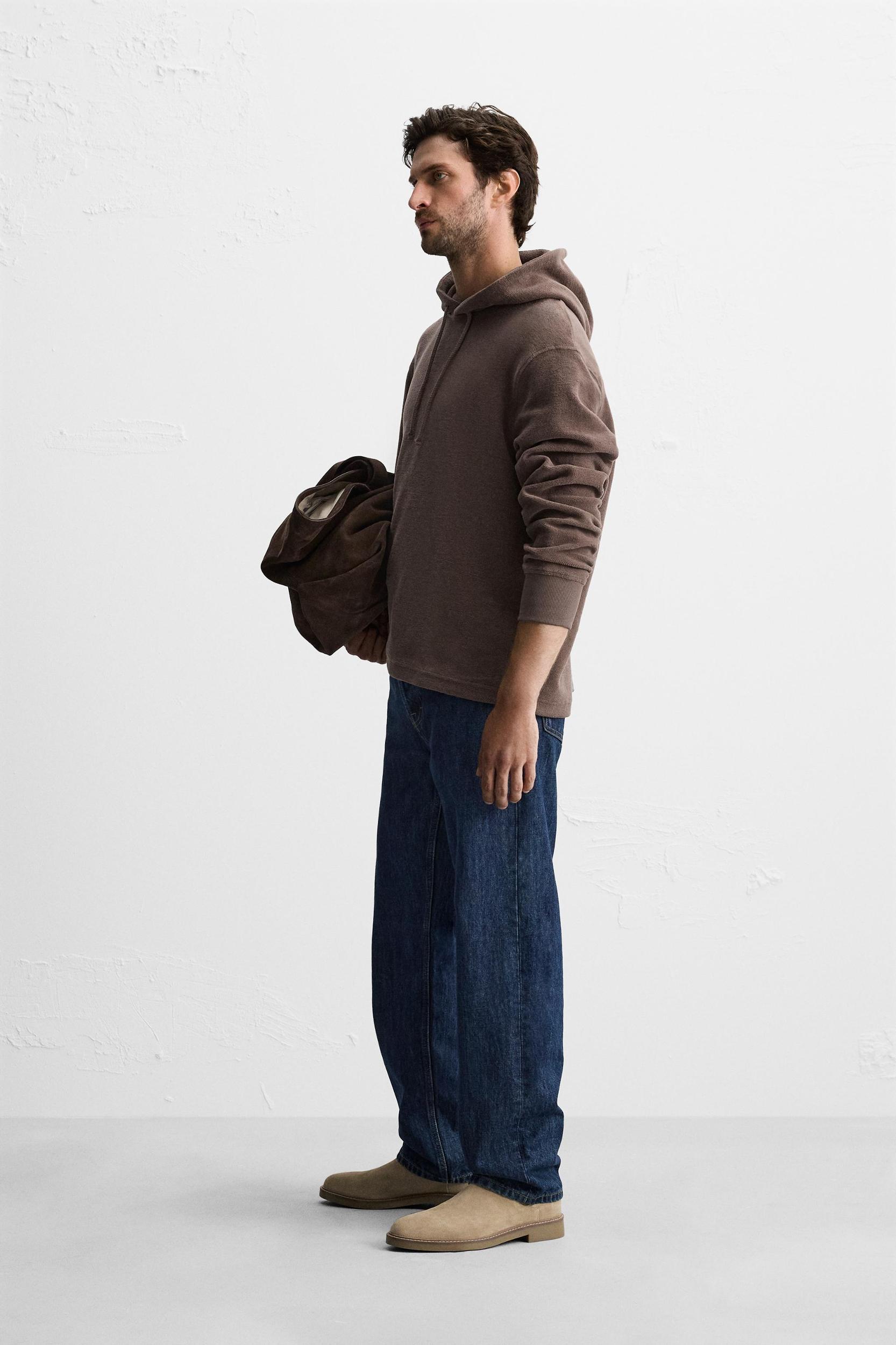 TEXTURED SWEATSHIRT Product Image